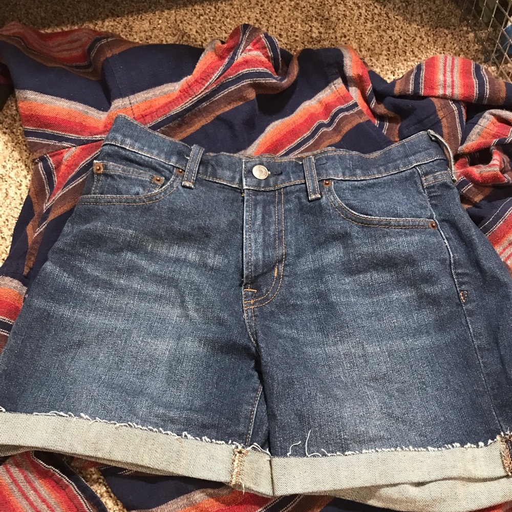 GAP High-Waisted Denim Shorts
